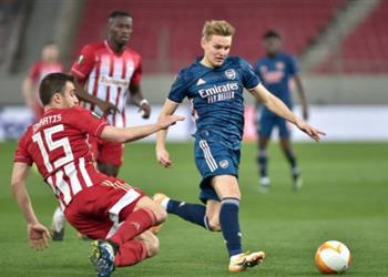 أوديجارد بعد فوز آرسنال على أولمبياكوس أنجزنا نصف المهمة وعلينا مواصل القتال بمباراة الإياب