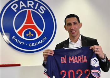 رسمي ا باريس سان جيرمان يجدد عقد دي ماريا