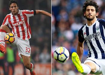 حجازي أساسي ا لمواجهة ستوك سيتي ورمضان صبحي بديل ا