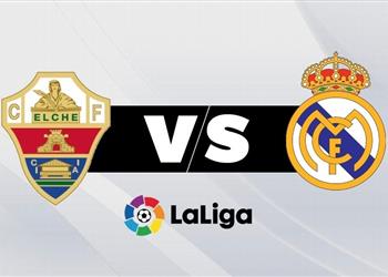 تشكيل ريال مدريد المتوقع أمام إلتشي اليوم في الدوري الإسباني