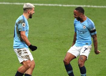 جوارديولا يوضح سبب استبعاد ستيرلينج أمام فولهام والدفع بـ أجويرو