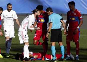 ماذا قال راموس لحكم مباراة ريال مدريد وإلتشي بعد عدم احتساب ركلة جزاء له