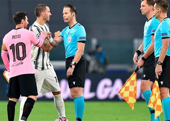 لأول مرة ماكيني حكم ا لمباراة ريال مدريد وأتالانتا في دوري أبطال أوروبا