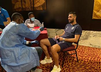 صور بعثة بيراميدز تخضع لمسحة كاف استعداد ا لـ بطل تنزانيا وتبديل موعد المران