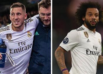 قائمة ريال مدريد لمباراة أتالانتا عودة مارسيلو وغياب هازارد