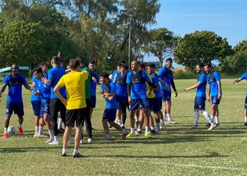 صور بيراميدز يختتم تدريباته استعداد ا لمباراة نامونجو