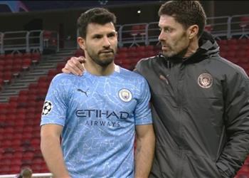 أجويرو يشكو لاعبي مانشستر سيتي بعد التأهل لربع نهائي دوري أبطال أوروبا