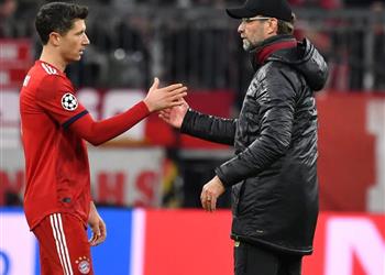 كلوب يتغنى بـ ليفاندوفسكي أفضل من دربته خلال مسيرتي آلة أهداف