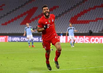 فيديو تشوبو موتينج يسجل هدف بايرن ميونخ الثاني أمام لاتسيو