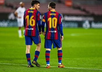 بيدري اللعب مع ميسي أسهل مما كنت أتوقع