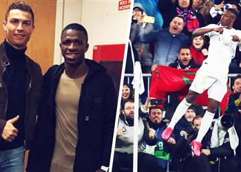 فينيسيوس نرحب بـ رونالدو في ريال مدريد