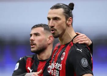 تشكيل ميلان أمام مانشستر يونايتد ثيو هيرنانديز أساسي ا وإبراهيموفيتش بديل ا