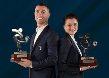 كريستيانو رونالدو الأفضل في موسم 2019 2020 للدوري الإيطالي