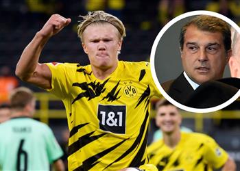 سبورت لابورتا يبدأ أولى خطوات ضم هالاند لـ برشلونة