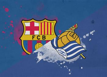 موعد والقناة الناقلة لمباراة برشلونة وريال سوسيداد اليوم في الدوري الإسباني