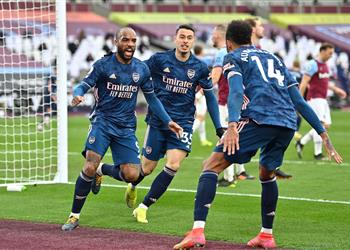 فيديو النيران الصديقة ت نقذ آرسنال من الخسارة أمام وست هام بتعادل م ثير