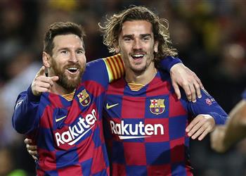 تشكيل برشلونة ضد ريال سوسيداد ميسي وجريزمان في الهجوم