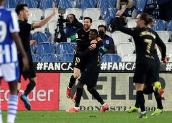 فيديو إبداع ميسي يقود برشلونة لفوز كبير على ريال سوسيداد بسداسية ومطاردة أتلتيكو مدريد في صدارة الليجا