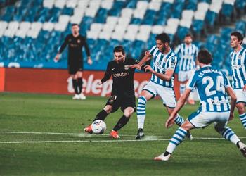 ترتيب هدافي الدوري الإسباني بعد نهاية الجولة 28 وثنائية ميسي