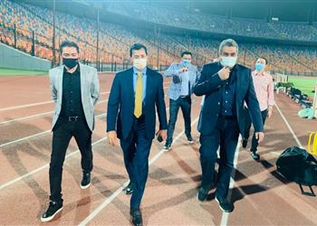 أشرف صبحي يدعم لاعبي منتخب مصر قبل مواجهتي كينيا وجزر القمر