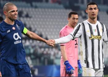 فيديو ماذا قال كريستيانو رونالدو لـ بيبي في مباراة يوفنتوس وبورتو