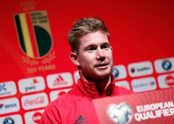 دي بروين لا أعلم شيئ ا عن محادثات منتخب بلجيكا مع جوارديولا بشأني