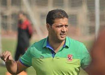 رسمي ا محمد عظيمة مدير ا فني ا لـ مصر المقاصة خلف ا لإيهاب جلال