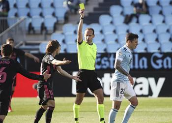 الاتحاد الإسباني يرفض استئناف ريال مدريد ضد إنذار مودريتش أمام سيلتا فيجو