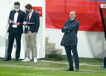 مدرب بلجيكا ويلز قدم مباراة مثالية وسعيد برد فعل اللاعبين