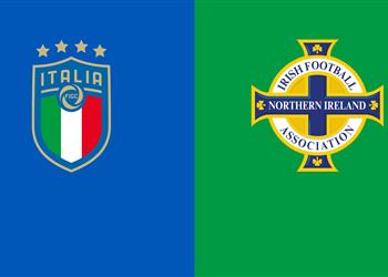 موعد والقناة الناقلة ومعلق مباراة إيطاليا وأيرلندا الشمالية اليوم في تصفيات كأس العالم