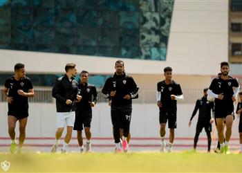 مران الزمالك انتظام المثلوثي وفتوح وكارتيرون يرفع معدلات اللياقة البدنية