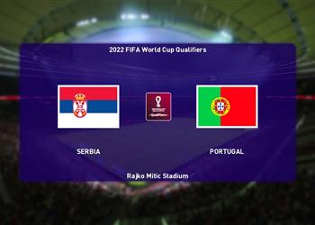 موعد والقناة الناقلة ومعلق مباراة البرتغال وصربيا اليوم في تصفيات كأس العالم