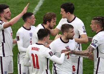 هاري كين بعد ثنائية إنجلترا ضد ألبانيا وضعنا جيد حالي ا ومهمتنا لم تنته