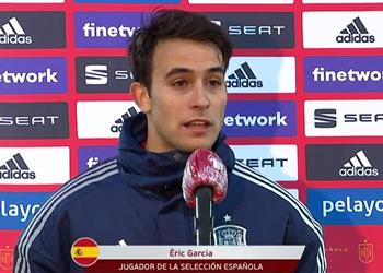 إريك جارسيا يتحدث عن مستقبله وخطوة الانضمام لـ برشلونة ويؤكد أنا ممتن لـ إنريكي