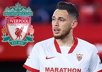 هدف ليفربول أوكامبوس لم أفكر في اللعب مع ناد آخر سوى إشبيلية