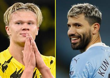 تليجراف مانشستر سيتي يستهدف هالاند لخلافة أجويرو