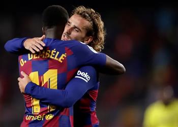 مدرب فرنسا السابق جريزمان فقد قوته مع برشلونة وديمبلي لا يمتلك عقلية ميسي ورونالدو