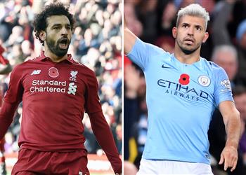 مجلة إنجليزية محمد صلاح وأجويرو قد يذهبان إلى الدوري الإسباني في الصيف