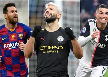 تقارير يوفنتوس يراهن على ضم أجويرو لدعم رونالدو في صراعه مع ميسي