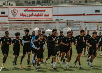 مران الزمالك انتظام ساسي والجزيري ورئيس النادي يدعم اللاعبين قبل مواجهة المولودية