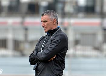 مران الزمالك كارتيرون يركز على الجانب البدني استعداد ا لمولودية الجزائر