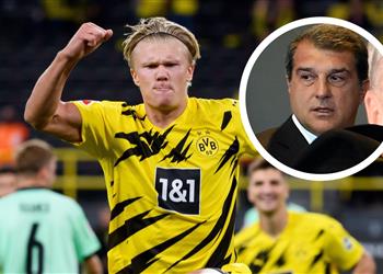 أجريستي يوضح خطة برشلونة البديلة حال فشل التعاقد مع هالاند