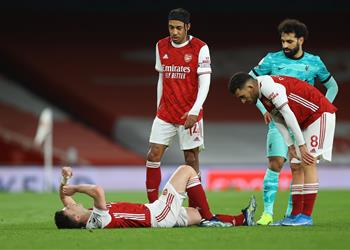 فيديو إصابة كيران تيرني في مباراة ليفربول وآرسنال