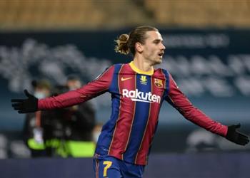 برشلونة وجريزمان يهنئان ريال سوسيداد بعد التتويج بكأس ملك إسبانيا