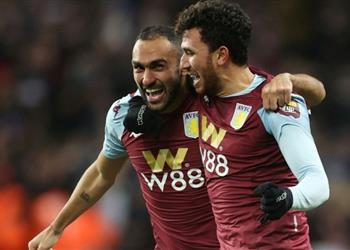 تشكيل أستون فيلا أمام فولهام تريزيجيه والمحمدي على مقاعد البدلاء