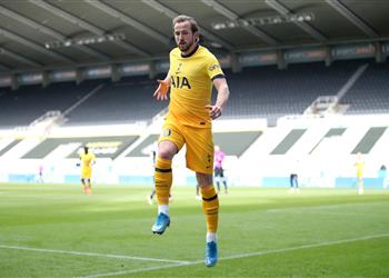 بالفيديو هاري كين يسجل ويخطف صدارة هدافي الدوري الإنجليزي من محمد صلاح