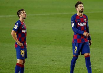 قائمة برشلونة لمباراة بلد الوليد استمرار غياب بيكيه وروبيرتو