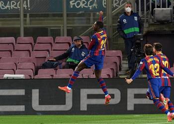 فيديو ديمبلي ينقذ برشلونة ويقوده لفوز قاتل أمام بلد الوليد قبل كلاسيكو الدوري الإسباني