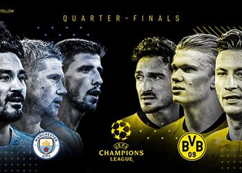 تشكيل بوروسيا دورتموند ضد مانشستر سيتي هالاند ورويس في الهجوم