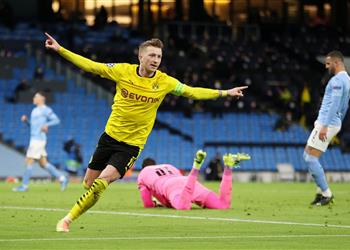 فيديو أسيست هالاند رويس يسجل هدف تعادل بوروسيا دورتموند أمام مانشستر سيتي